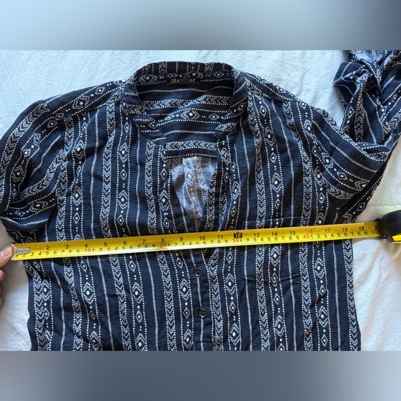 Dear John Black and White Patterned Dress - Picture 6 of 7